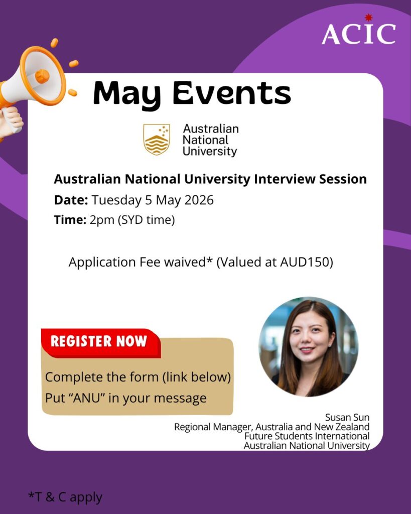 ACIC May Events – Acic